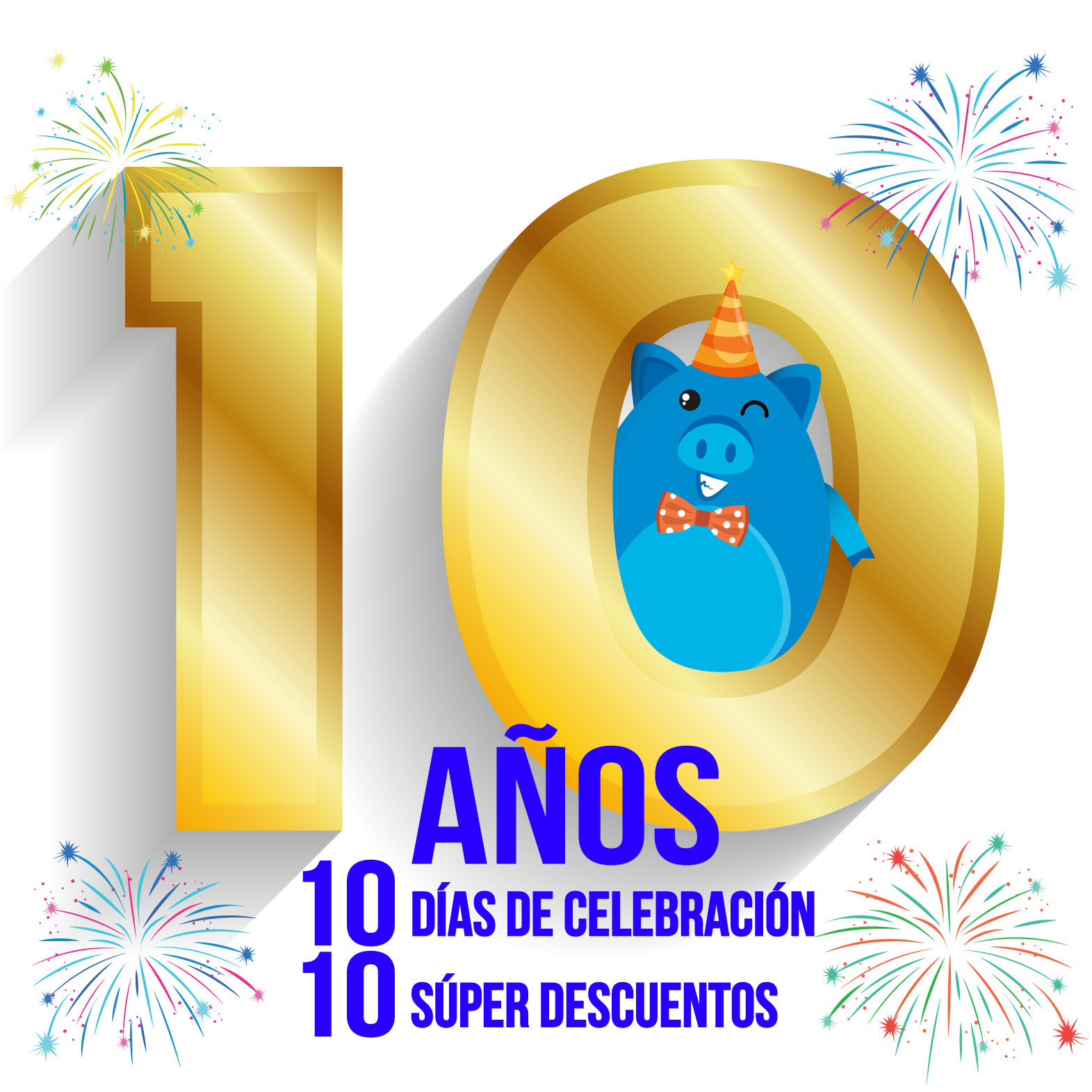 Cerdito 10 Aniversario